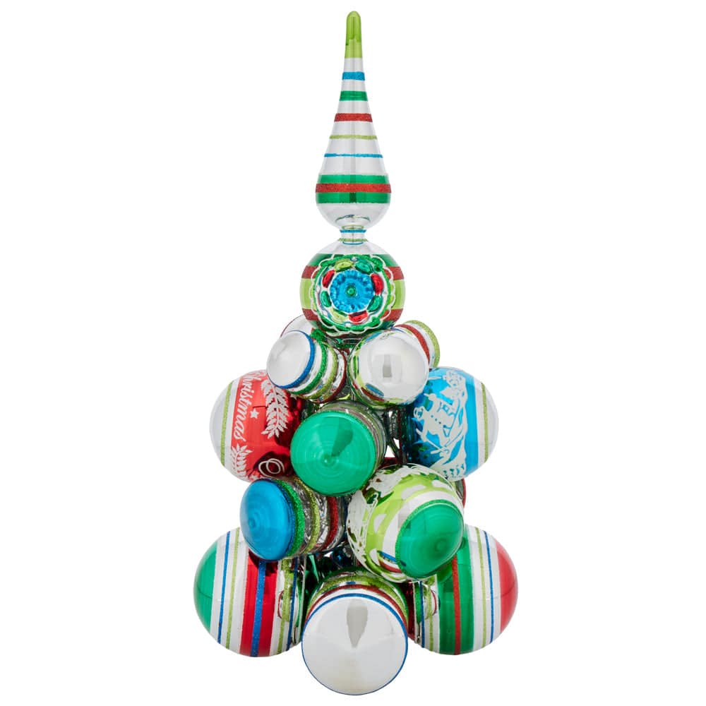 Holiday Splendor Cluster Tree by Shiny Brite-1