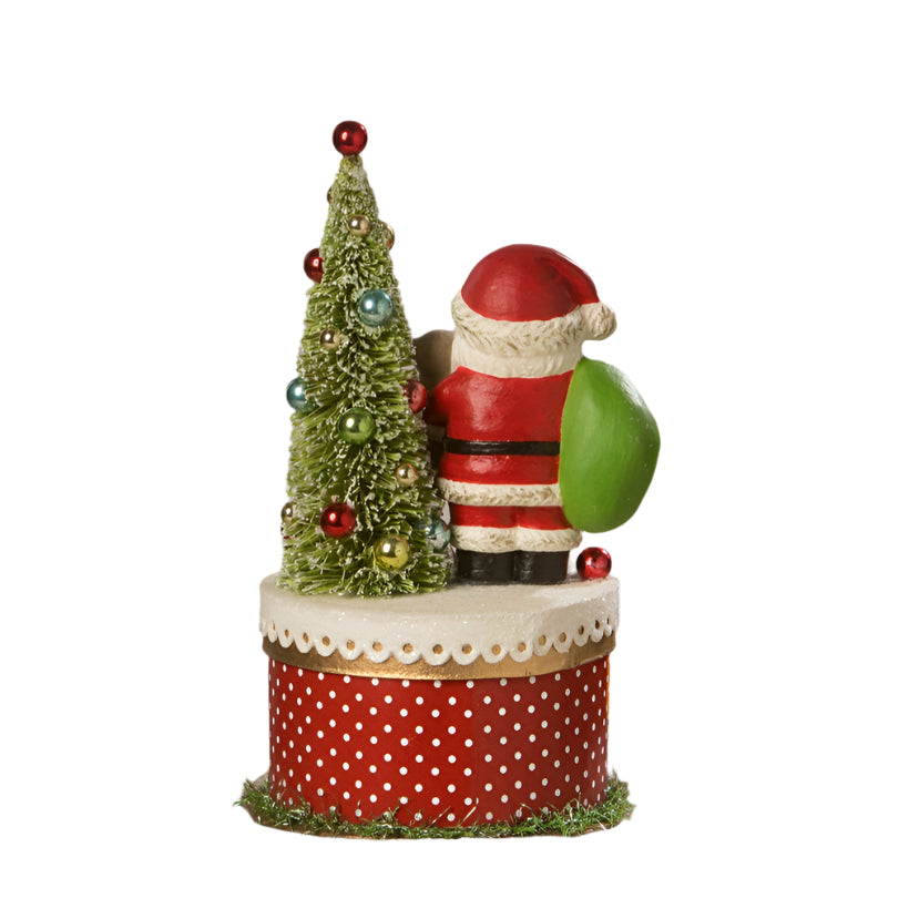 Joy Santa on Box by Bethany Lowe Designs-1