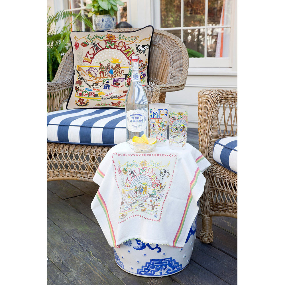 Kansas Hand-Embroidered Pillow-3