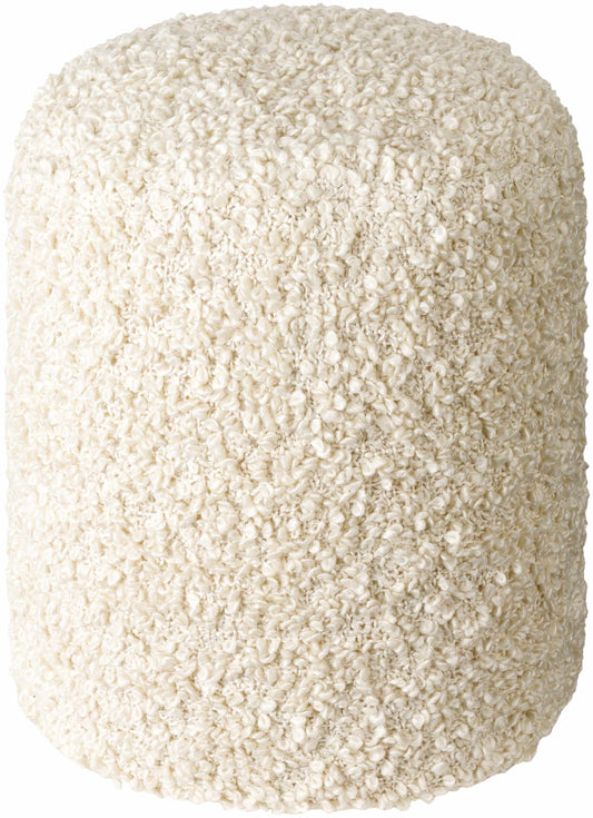 Kamarpukur Knitted Gray Cotton Pouf-0