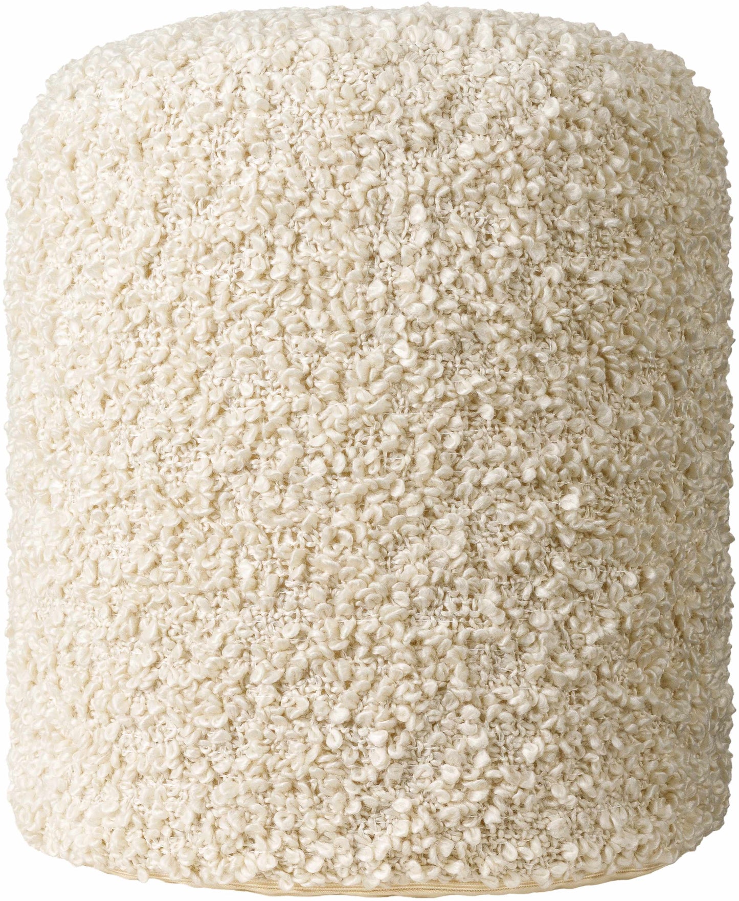 Kamarpukur Knitted Gray Cotton Pouf-3