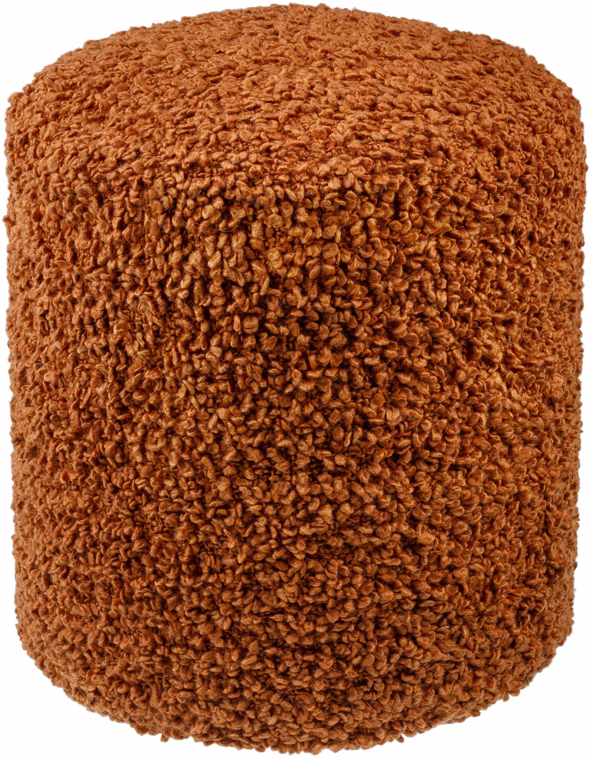 Kamarpukur Knitted Gray Cotton Pouf-0