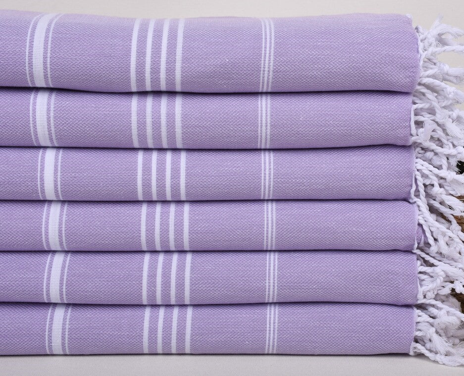 MONACO LILAC TURKISH TOWEL-1