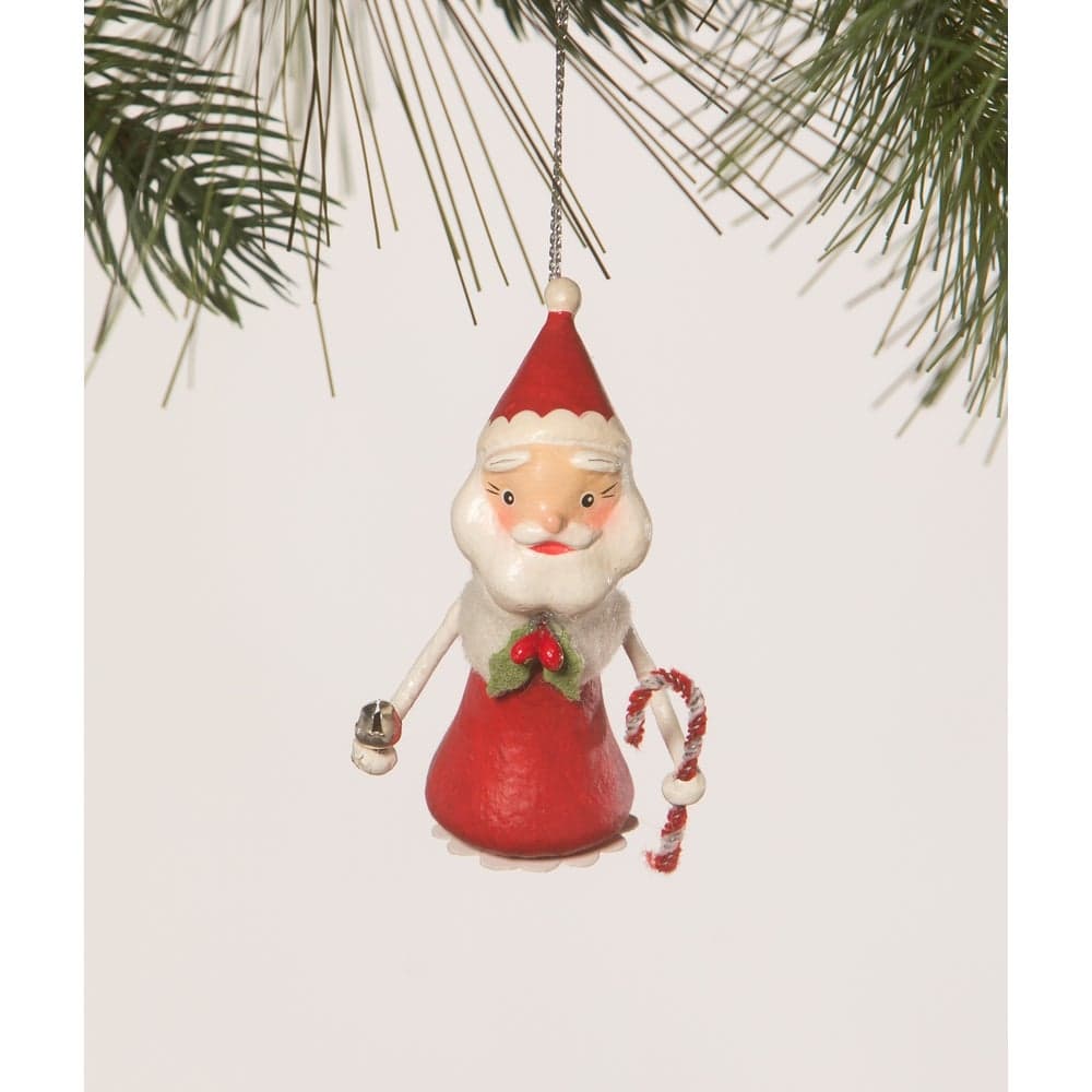 Little Santa Ornament by Bethany Lowe Designs-1