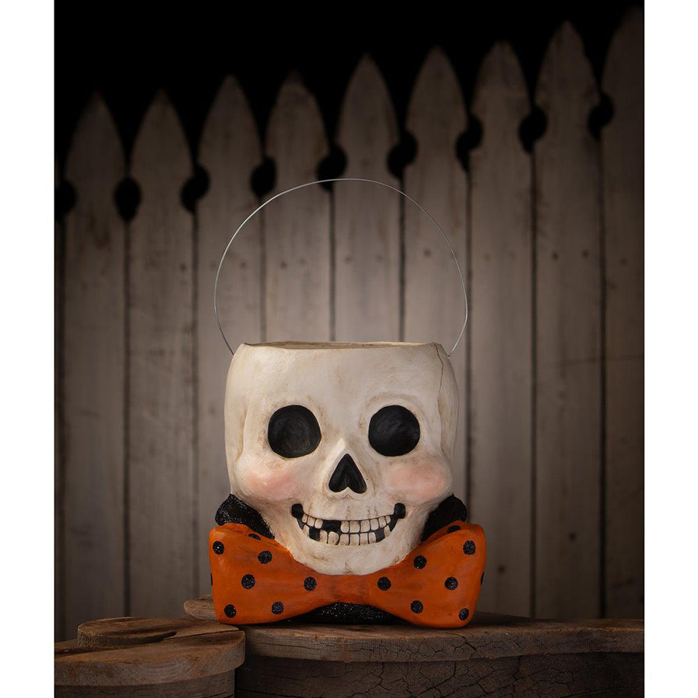 Mr. Albert Skully Bucket by Bethany Lowe Designs-3