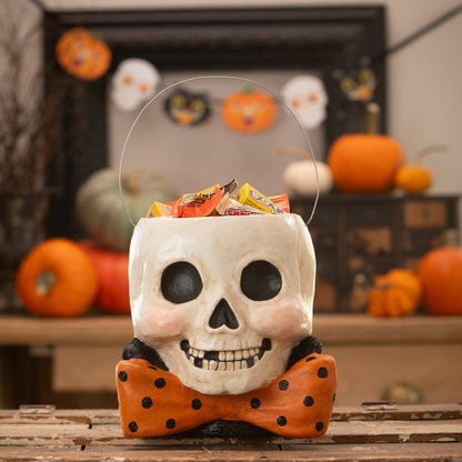 Mr. Albert Skully Bucket by Bethany Lowe Designs-1