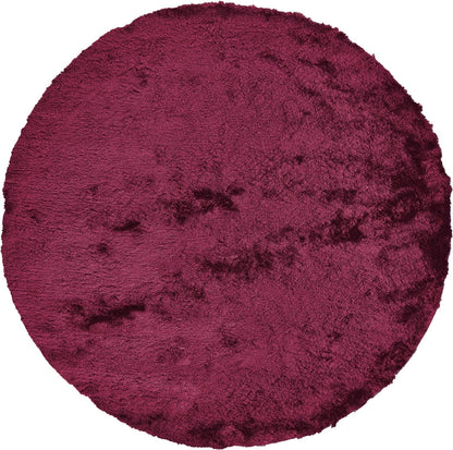 Indochine Modern Solid - Red/Purple Area Rug-7