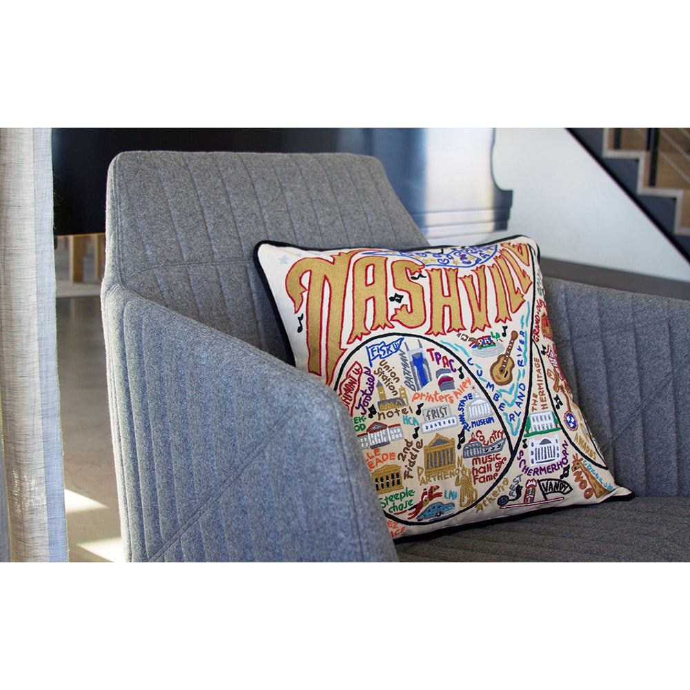 Nashville Hand-Embroidered Pillow-2