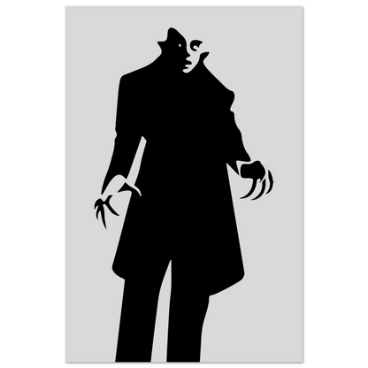 Nosferatu - 20s Sci-Fi Horror Movie Minimalist Poster-14