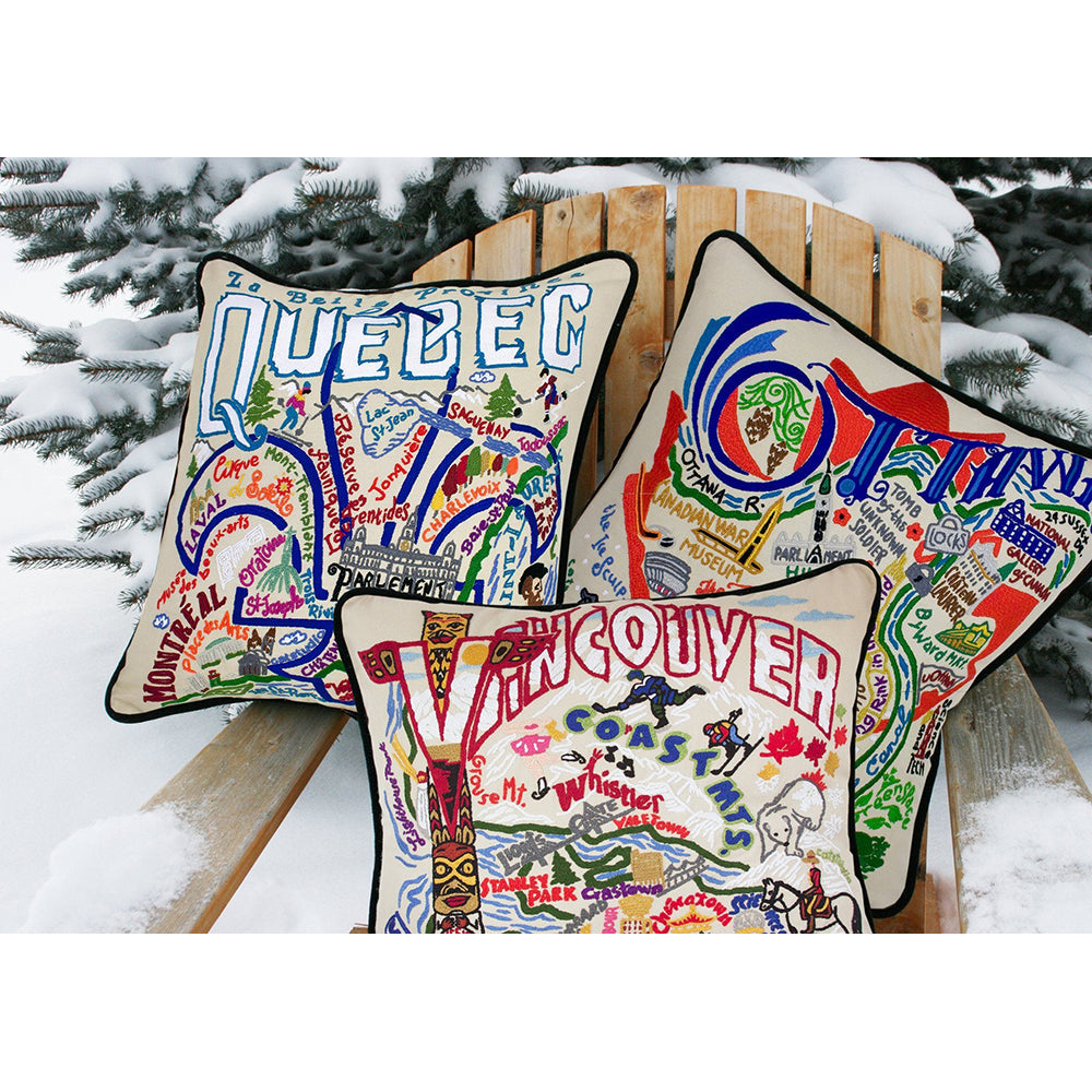 Ottawa Hand-Embroidered Pillow-3