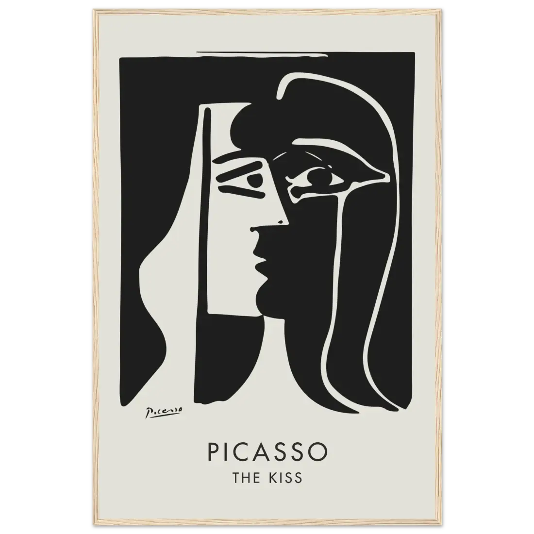 Pablo Picasso The Kiss Artwork Poster-12