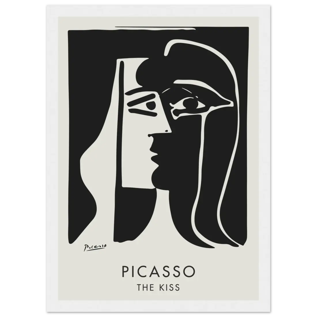 Pablo Picasso The Kiss Artwork Poster-7