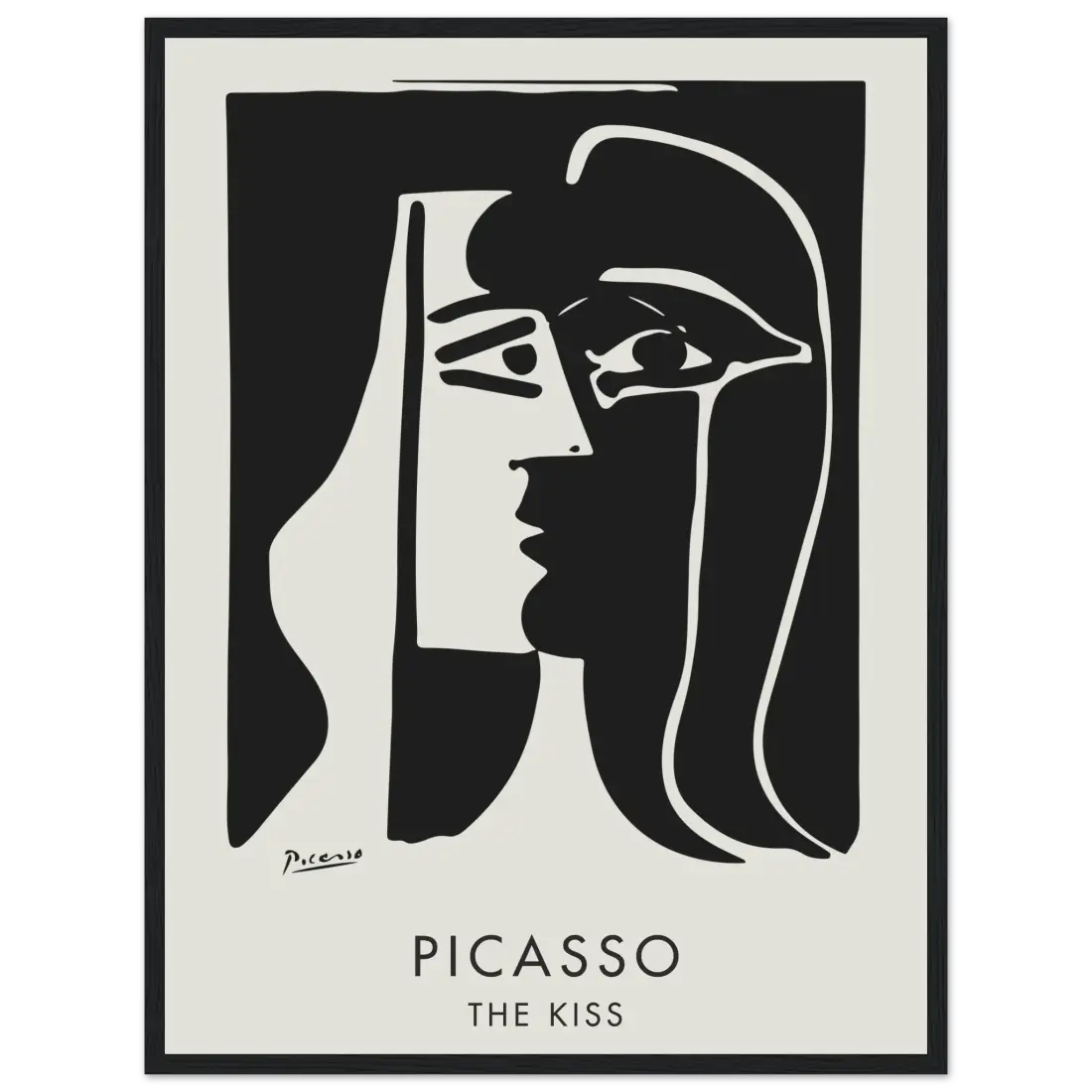 Pablo Picasso The Kiss Artwork Poster-4