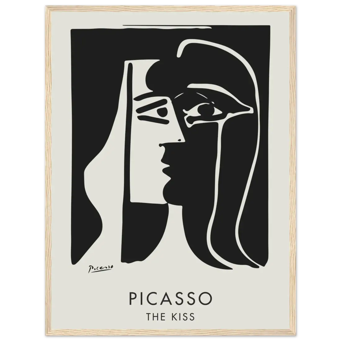 Pablo Picasso The Kiss Artwork Poster-10