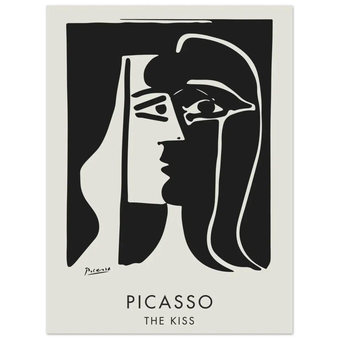 Pablo Picasso The Kiss Artwork Poster-5