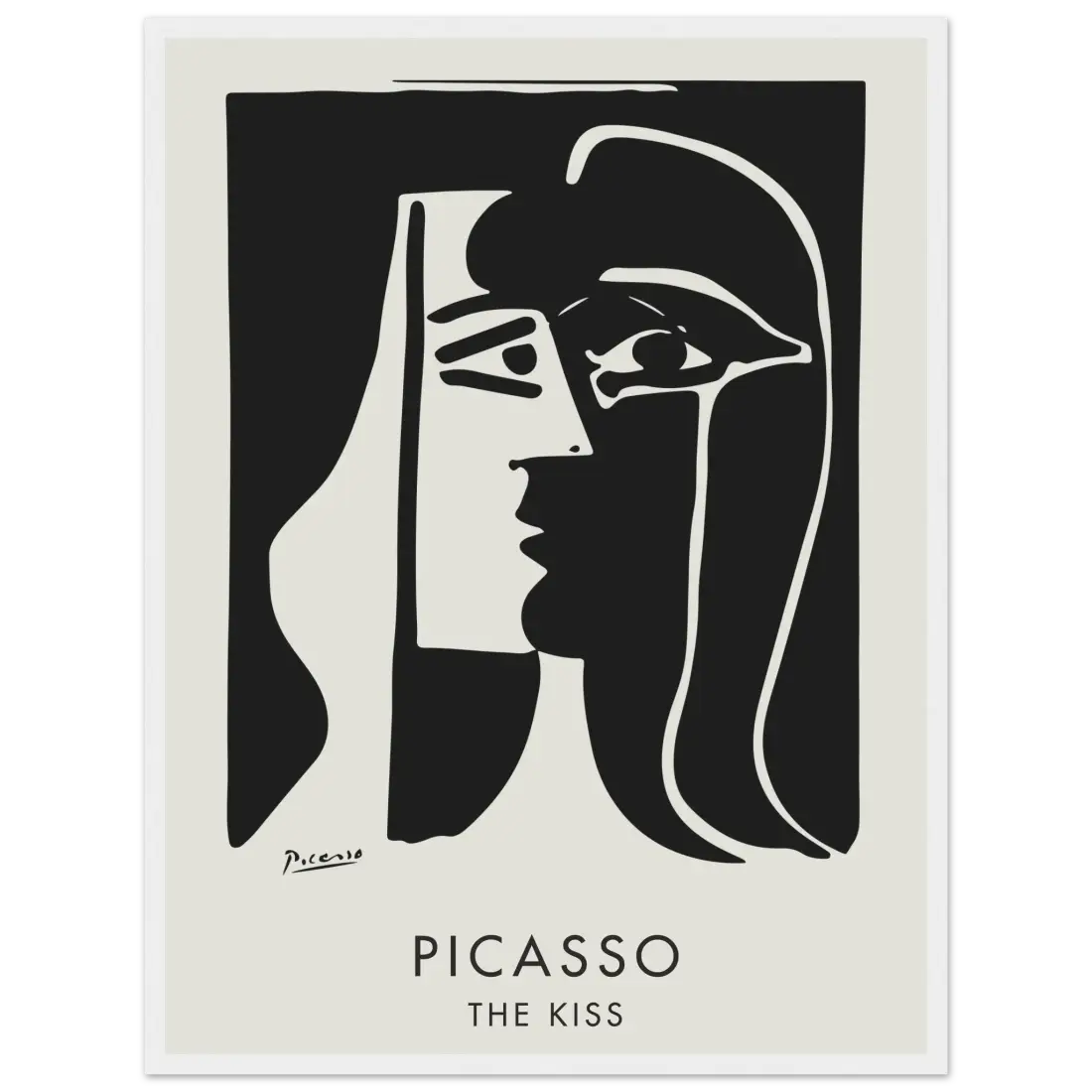 Pablo Picasso The Kiss Artwork Poster-11