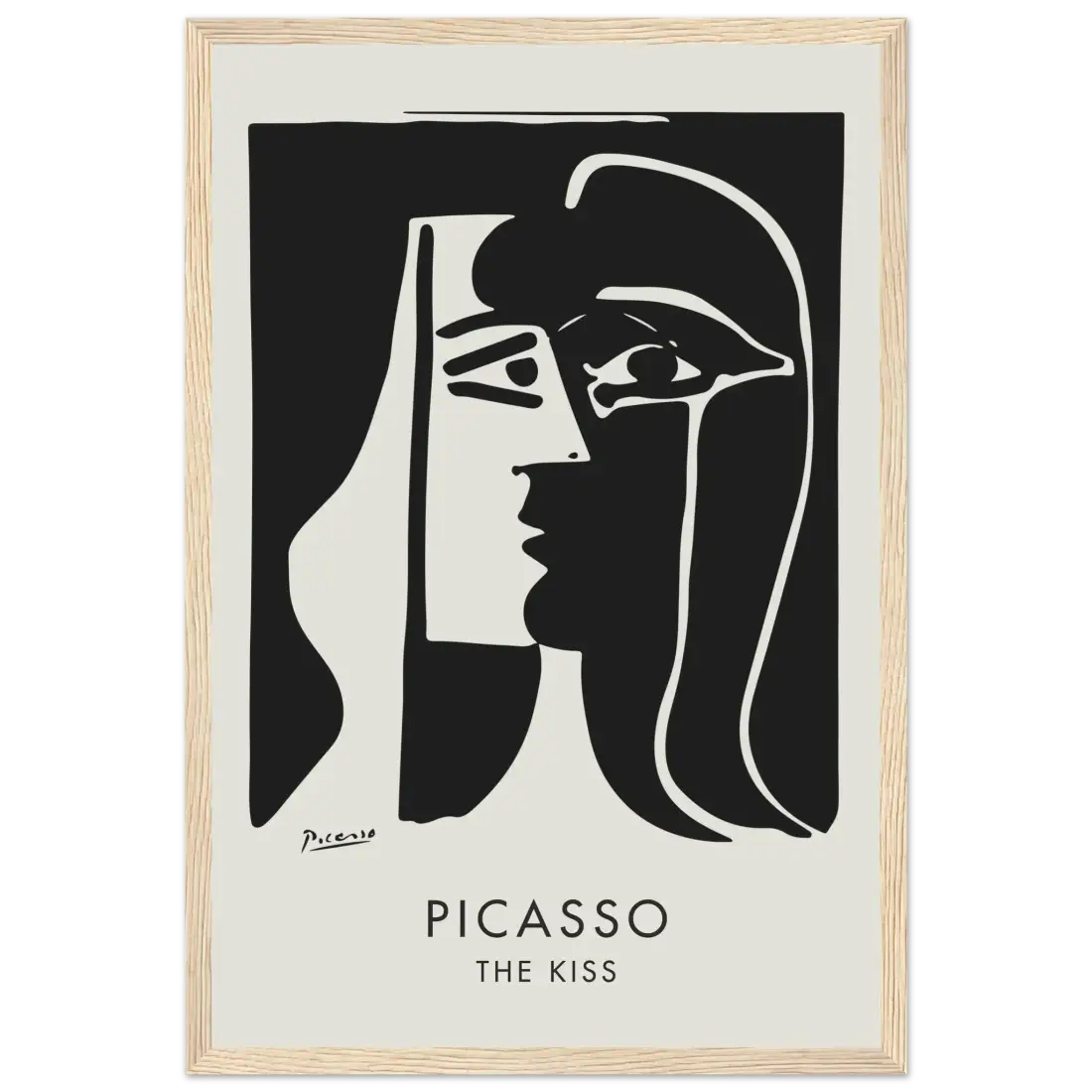 Pablo Picasso The Kiss Artwork Poster-8
