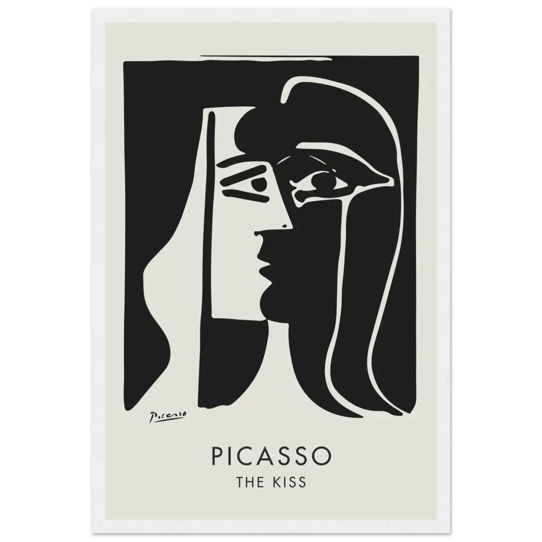 Pablo Picasso The Kiss Artwork Poster-9