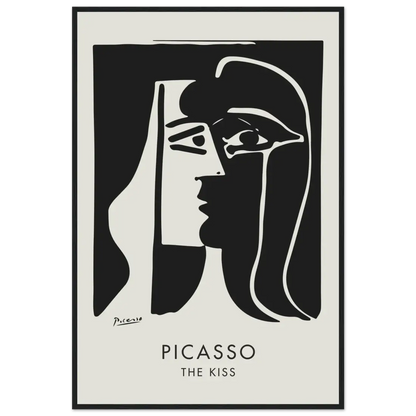 Pablo Picasso The Kiss Artwork Poster-0