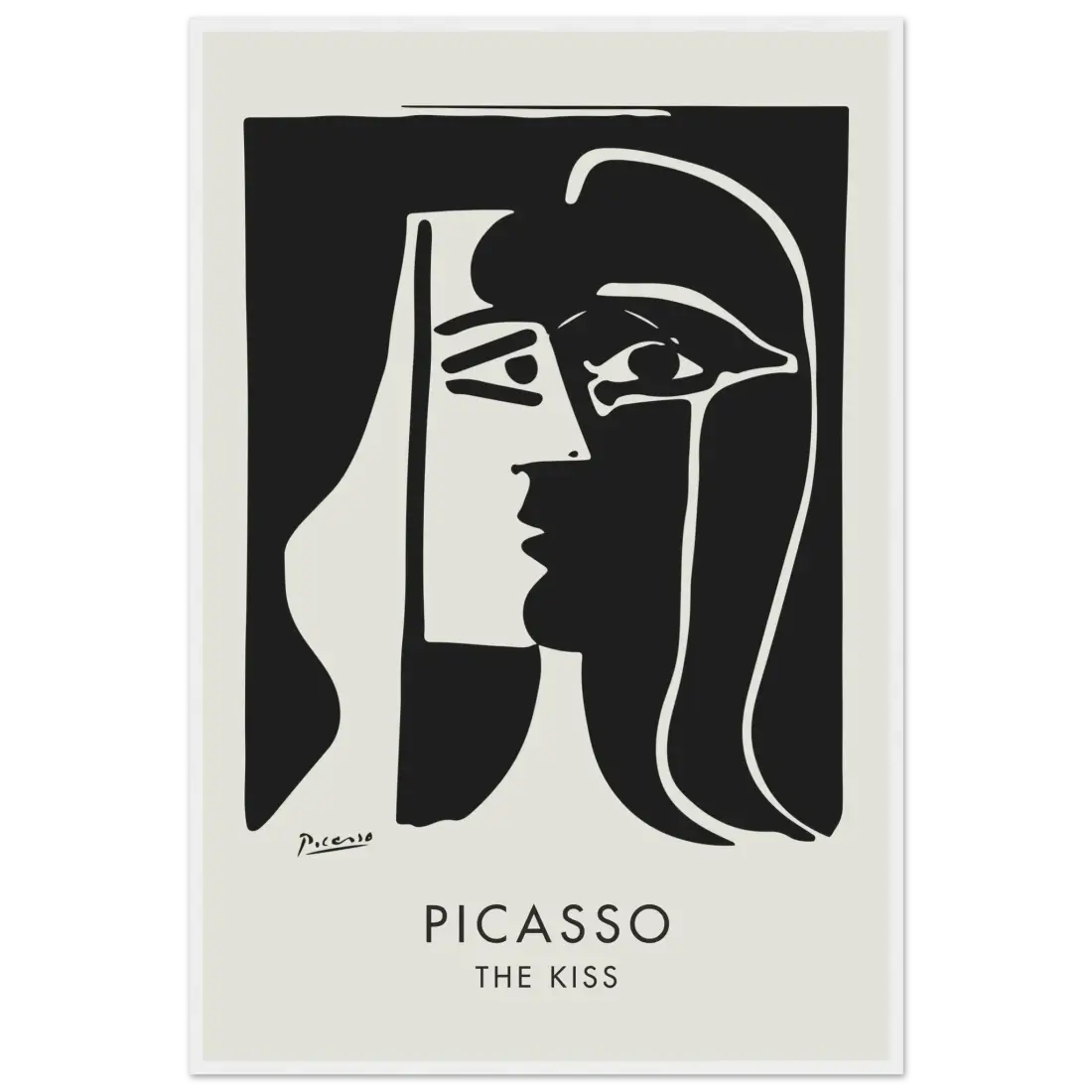 Pablo Picasso The Kiss Artwork Poster-13