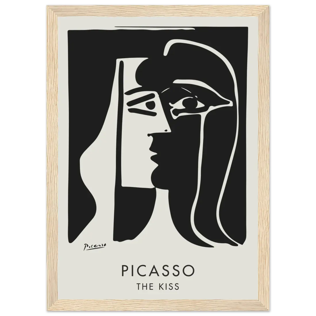 Pablo Picasso The Kiss Artwork Poster-6