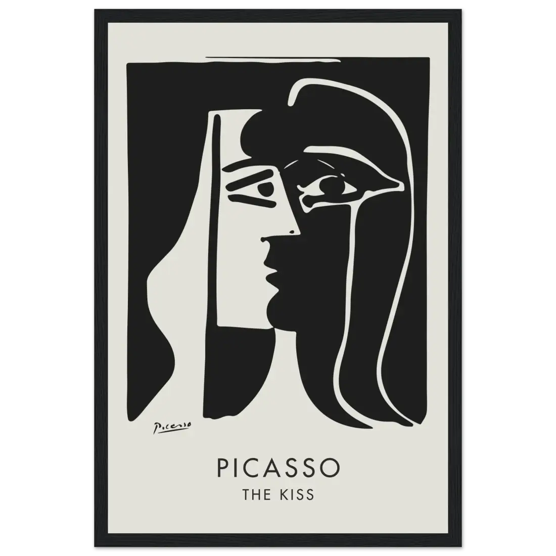 Pablo Picasso The Kiss Artwork Poster-3