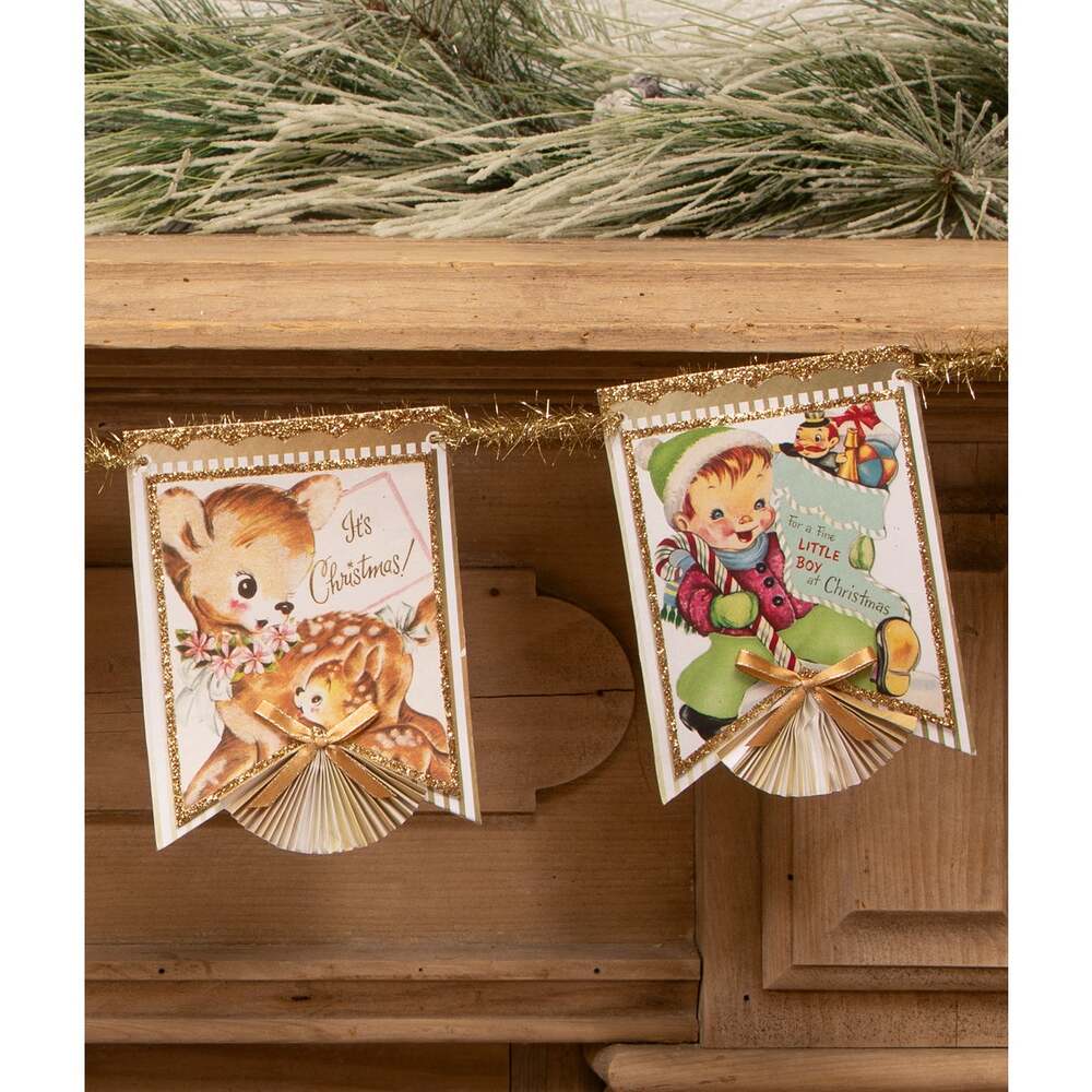 Pastel Retro Garland by Bethany Lowe Designs-4