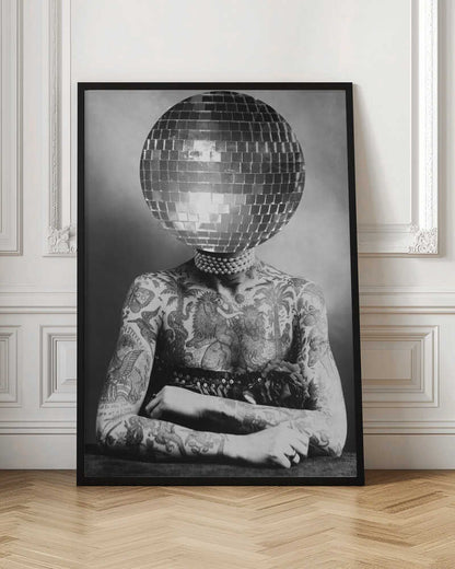 Wall art DISCO VINTAGE PORTRAIT-2