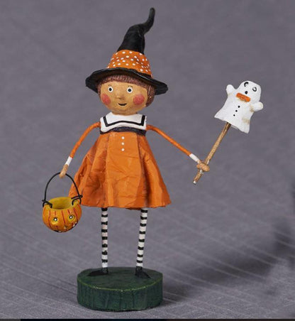 Precious Pumpkin Halloween Lori Mitchell Collectible Figurine-2