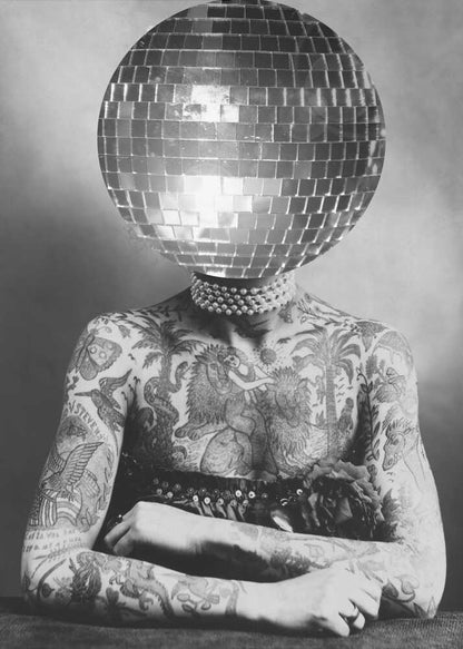 Wall art DISCO VINTAGE PORTRAIT-1