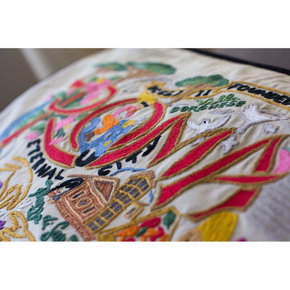 Roma Hand-Embroidered Pillow-2