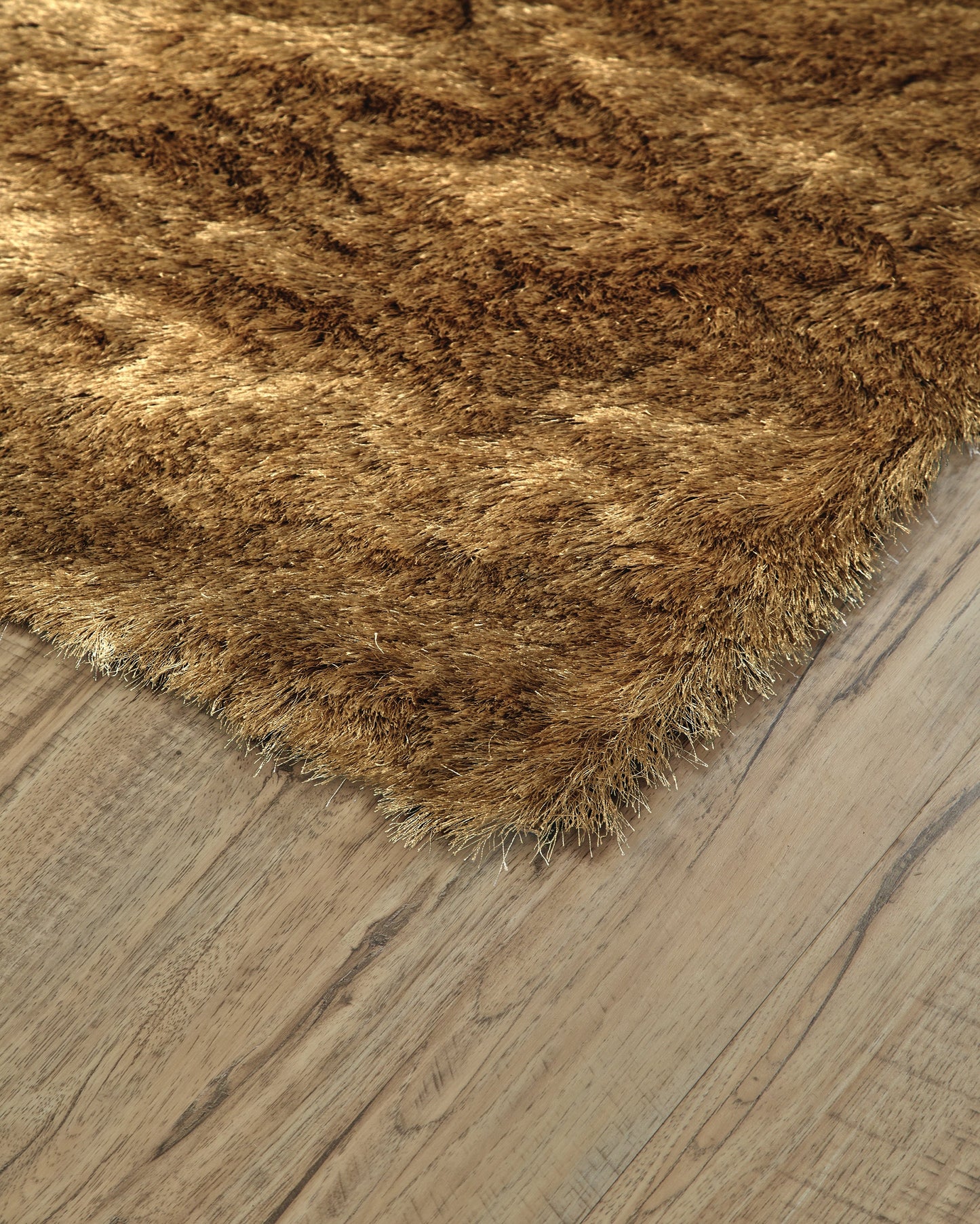 Indochine Modern Solid - Brown/Gold - Clearance-1