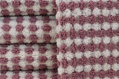 BUBBLE SALMON TERRY HAND TOWEL-2