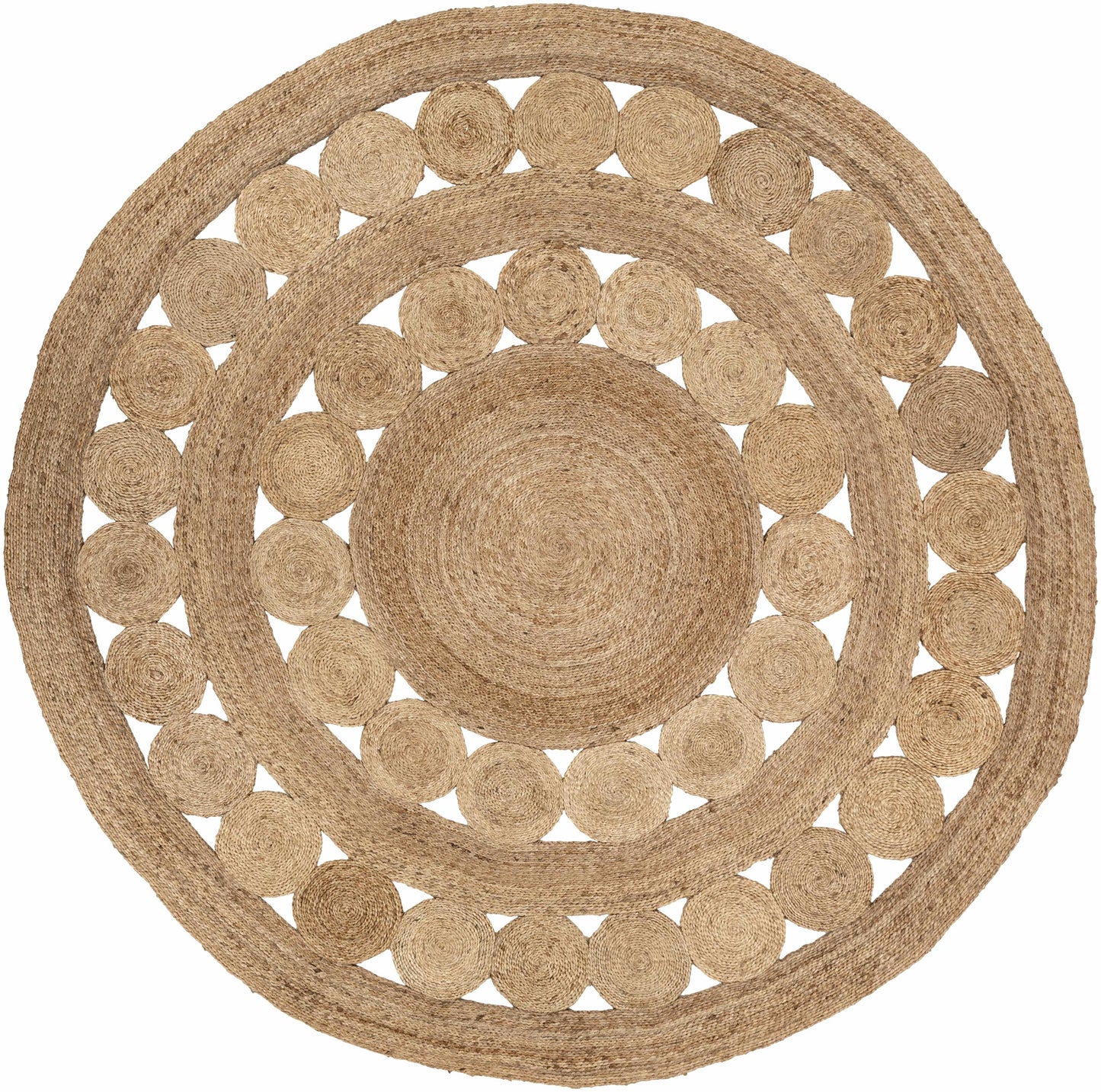 Stafford Round Jute Rug - Clearance-3