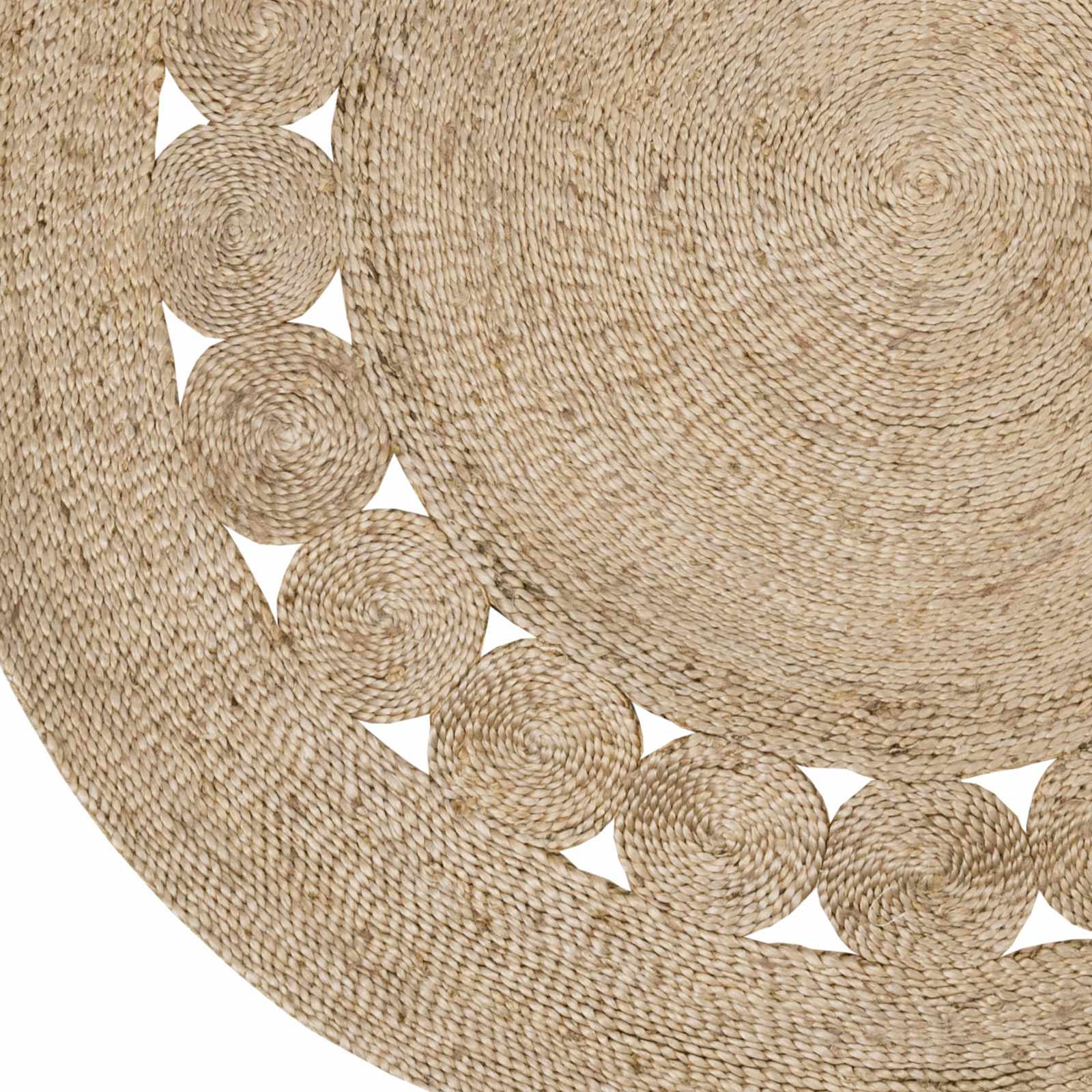 Stafford Round Jute Rug - Clearance-1