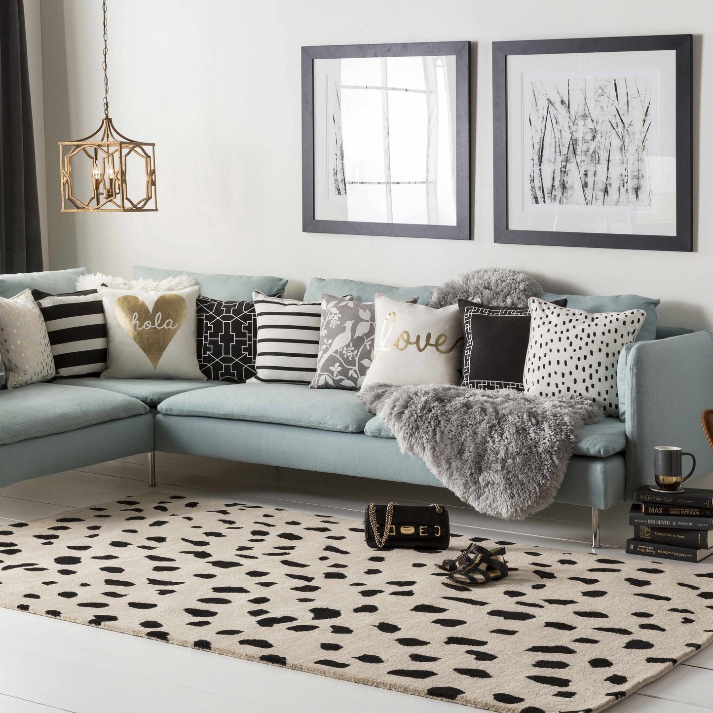 Suffern Throw Pillow-2