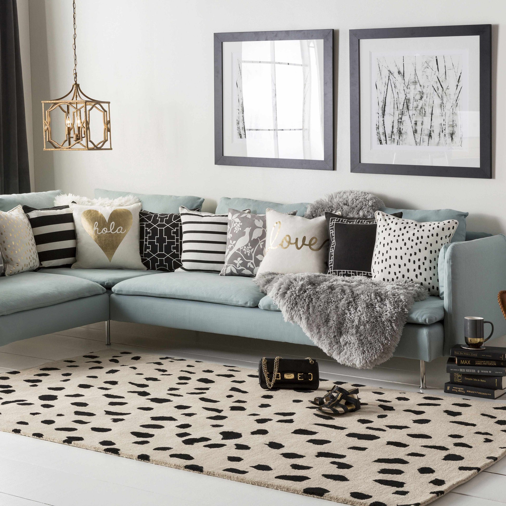 Suffern Throw Pillow-2