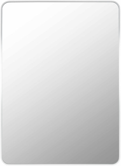 Sustinente White Carved Mirror-3