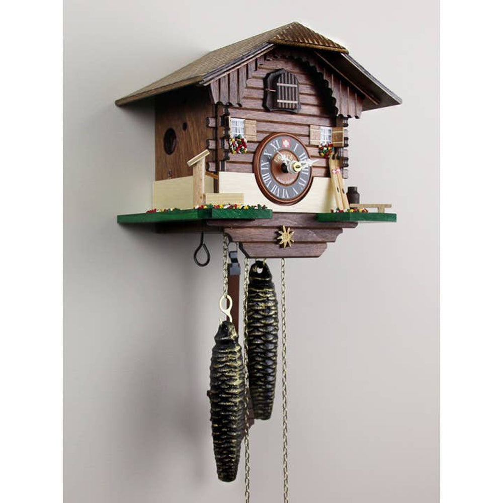 The Ski Chalet Cuckoo Clock-2