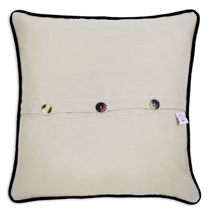Vancouver Hand-Embroidered Pillow by CatStudio-1