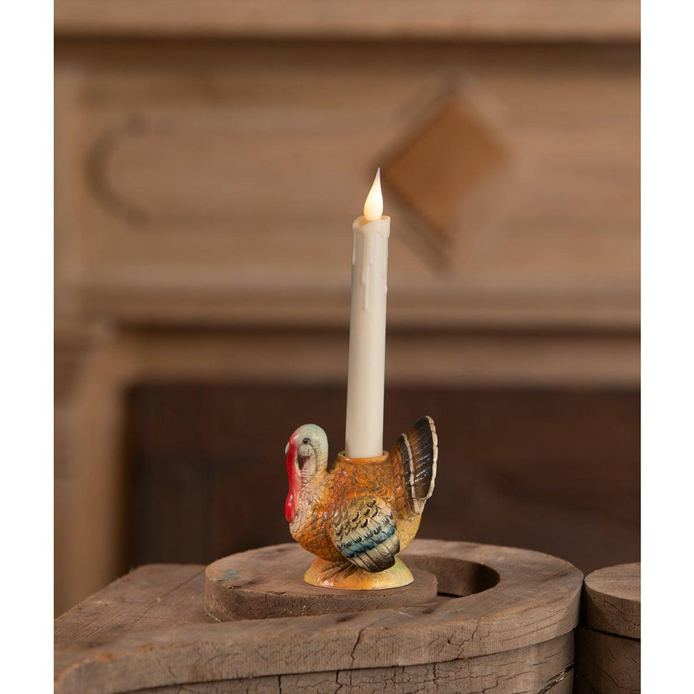 Vintage Turkey Candlestick by Bethany Lowe Designs-2