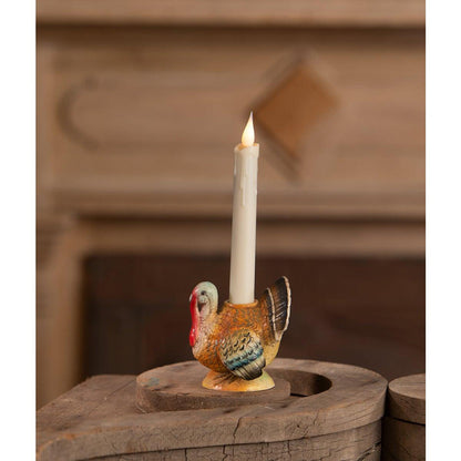 Vintage Turkey Candlestick by Bethany Lowe Designs-2
