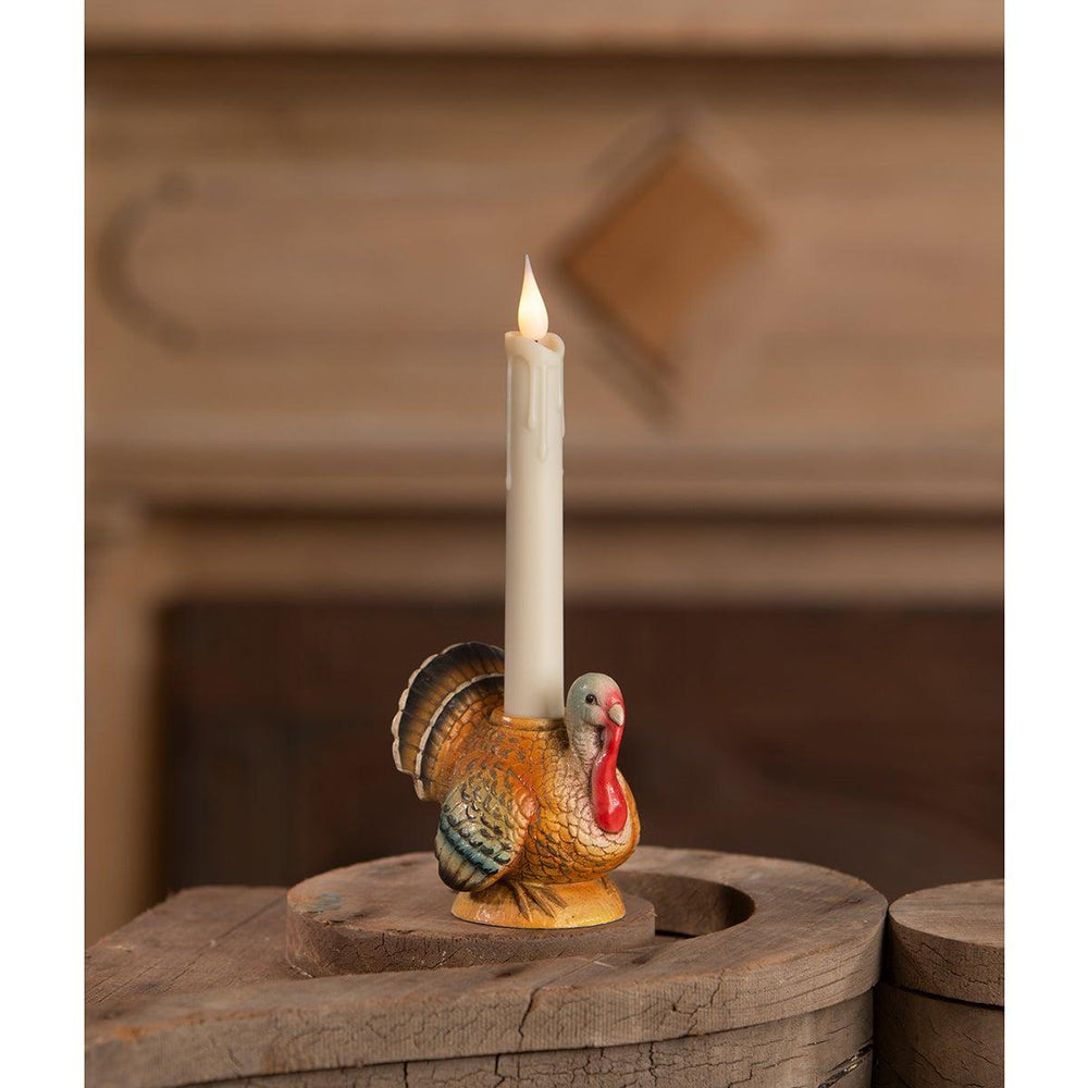 Vintage Turkey Candlestick by Bethany Lowe Designs-1