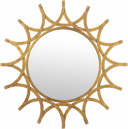 Vivi Gold Metal Mirror-5