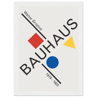 Walter Gropius Bauhaus Artwork Poster-5