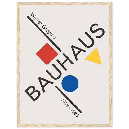 Walter Gropius Bauhaus Artwork Poster-10