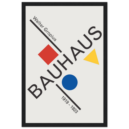 Walter Gropius Bauhaus Artwork Poster-6