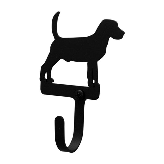 Wrought Iron Beagle Dog Wall Hook Decorative Small