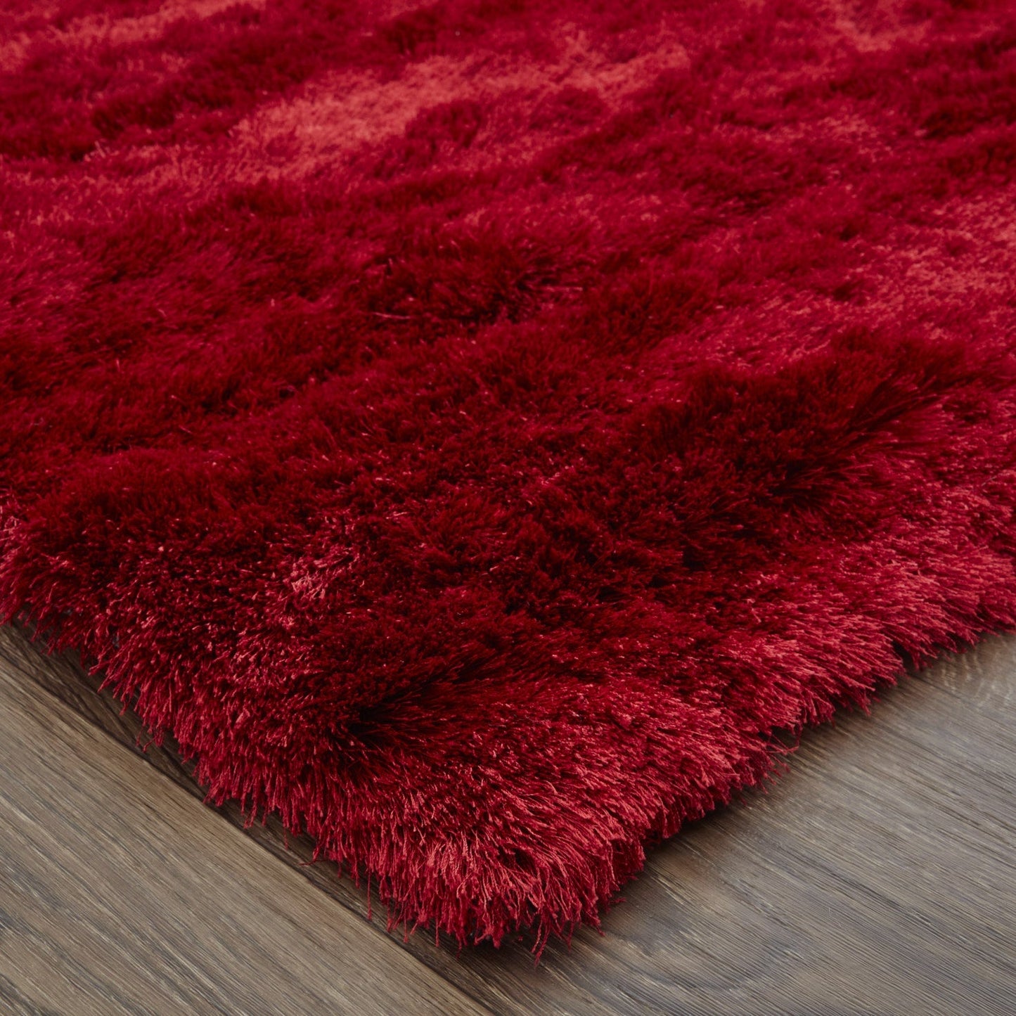 Indochine Modern Solid - Red/Purple Area Rug-4